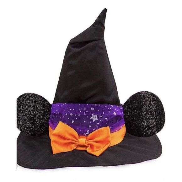 Disney Accessories - DISNEY Halloween Witches Mickey Ears Hat